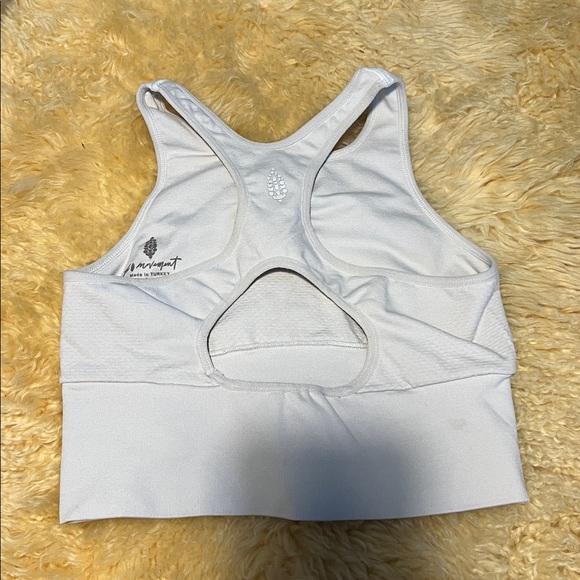 Women's Blue and White Sports Bras - Picture 7 of 8